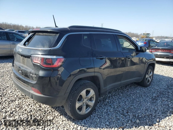 2018 Jeep Compass Latitude with VIN 3C4NJDBB2JT467482, listed as a Copart auction lot 48482365 with Not Provided miles and Salvage Title. Bid and sale history available at carsss.com. Image 3.