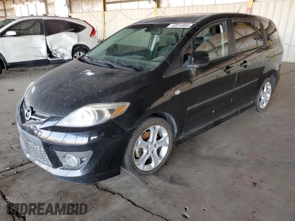 2009 Mazda 5 Sport with VIN JM1CR293090328043, listed as a Copart auction lot 53914955 with Not provided miles and Salvage title. Bid and sale history available at DreamBid. Image 1.