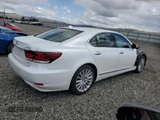 2017 Lexus LS 460 with VIN JTHCL5EF9H5028312, listed as a Copart auction lot 50849665 with 67,661 mi miles and Salvage title. Bid and sale history available at DreamBid. Image 3.