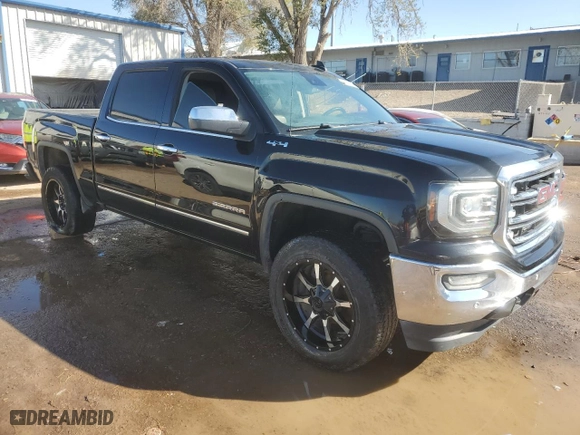 2016 GMC Sierra 1500 SLT with VIN 3GTU2NEC3GG198056, listed as a Copart auction lot 78182734 with 214,170 mi miles and Salvage Title. Bid and sale history available at carsss.com. Image 4.