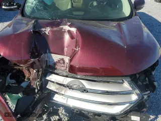 2017 Ford Edge Titanium with VIN 2FMPK3K85HBC59537, listed as a Copart auction lot 46363845 with 24,335 mi miles and Salvage Title. Bid and sale history available at carsss.com. Image 12.