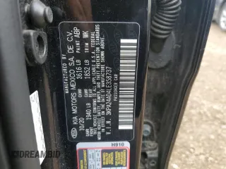 2020 Kia Rio LX with VIN 3KPA24AD4LE358737, listed as a Copart auction lot 65795064 with 27,195 mi miles and Salvage Title. Bid and sale history available at carsss.com. Image 12.