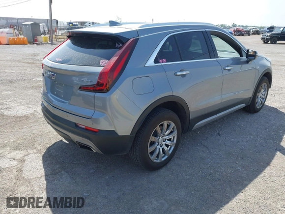 2023 Cadillac XT4 AWD Premium Luxury with VIN 1GYFZDR47PF163923, listed as a IAAI auction lot 42136236 with 52,012 mi miles and . Bid and sale history available at DreamBid. Image 4.