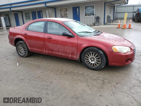 2005 Chrysler Sebring Touring with VIN 1C3AL56R55N662363, listed as a Copart auction lot 47885785 with Not provided miles and Salvage title. Bid and sale history available at DreamBid. Image 4.