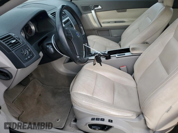 2012 Volvo C70 T5 with VIN YV1672MC9CJ125125, listed as a Copart auction lot 47387825 with 210,829 mi miles and Salvage Title. Bid and sale history available at carsss.com. Image 7.