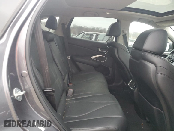 2020 Acura RDX with VIN 5J8TC1H37LL022221, listed as a Copart auction lot 47193345 with 35,204 mi miles and Salvage title. Bid and sale history available at DreamBid. Image 11.
