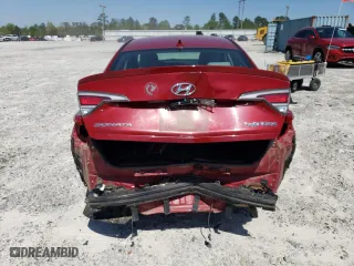 2016 Hyundai Sonata Hybrid SE with VIN KMHE24L14GA016987, listed as a Copart auction lot 52593115 with 143,071 mi miles and Salvage Title. Bid and sale history available at carsss.com. Image 6.