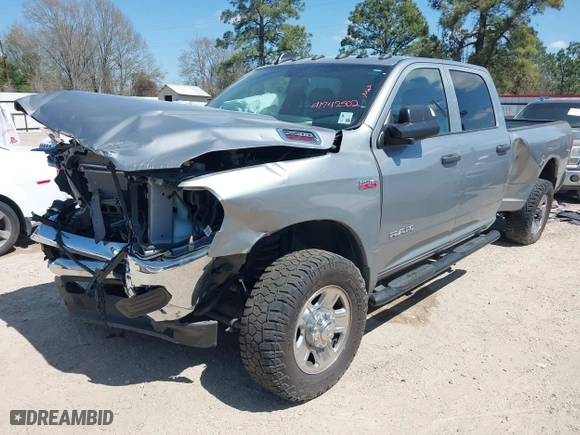 2022 Ram 2500 Tradesman with VIN 3C6UR5HJ0NG118075, listed as a IAAI auction lot 41742502 with 1 mi miles. Bid and sale history available at carsss.com. Image 6.