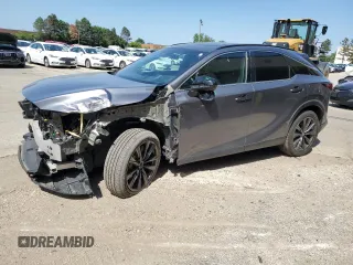 2023 Lexus RX 350 with VIN 2T2BAMCA8PC018713, listed as a Copart auction lot 63203715 with 44,744 mi miles and Salvage title. Bid and sale history available at DreamBid. Image 1.