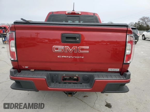2022 GMC Canyon 4WD Elevation z VIN 1GTG6CEN4N1104978, wystawiony jako Copart lot #48214055 z przebiegiem 17 246 mil mil oraz Czysty tytuł • Clean title. Historia ofert i sprzedaży dostępna na DreamBid. Obrazek 6.