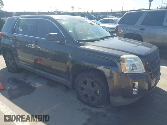 2013 GMC Terrain SLE with VIN 2GKALMEK9D6384214, listed as a IAAI auction lot 41825159 with 170,376 mi miles. Bid and sale history available at carsss.com. Image 1.