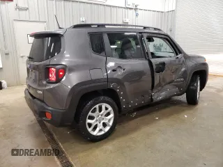 2018 Jeep Renegade Latitude z VIN ZACCJBBB8JPH66347, wystawiony jako Copart lot #55725035 z przebiegiem 65 166 mil mil oraz Szkoda całkowita • Salvage title. Historia ofert i sprzedaży dostępna na DreamBid. Obrazek 3.