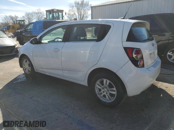 2013 Chevrolet Sonic LT with VIN 1G1JC6SH9D4186033, listed as a Copart auction lot 48147375 with 116,585 mi miles and Salvage Title. Bid and sale history available at carsss.com. Image 2.
