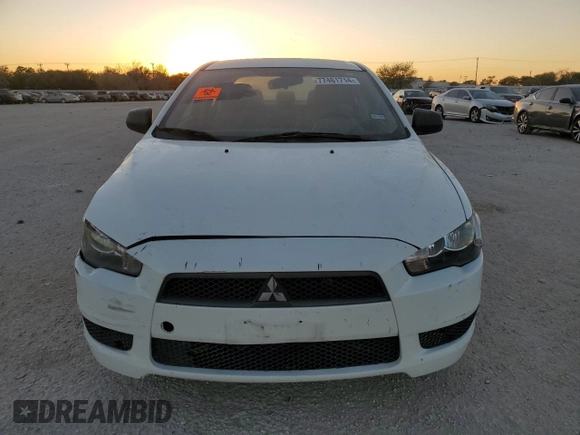 2010 Mitsubishi Lancer DE with VIN JA32U1FU2AU023608, listed as a Copart auction lot 77461714 with 132,895 mi miles and Salvage Title. Bid and sale history available at DreamBid. Image 5.