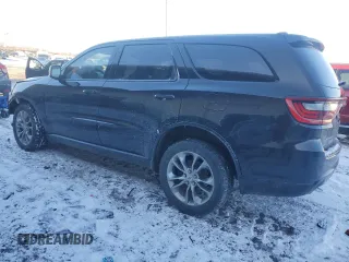 2019 Dodge Durango GT Plus with VIN 1C4RDJDG5KC722543, listed as a Copart auction lot 41857875 with 115,133 mi miles and Salvage Title. Bid and sale history available at carsss.com. Image 2.