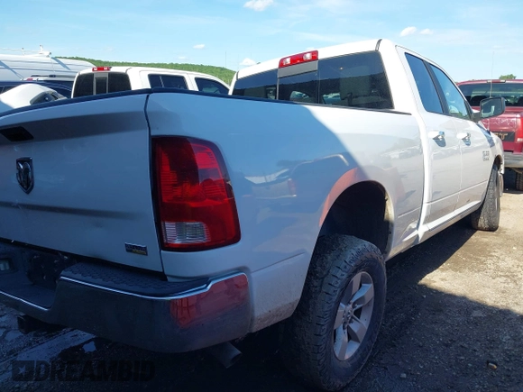 2018 Ram 1500 SLT with VIN 1C6RR6GG7JS324501, listed as a IAAI auction lot 42160776 with 98,045 mi miles and . Bid and sale history available at DreamBid. Image 4.