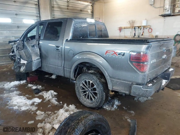 2014 Ford F-150 XL with VIN 1FTFW1ET4EFA03439, listed as a IAAI auction lot 41548481 with 171,729 mi miles. Bid and sale history available at carsss.com. Image 3.