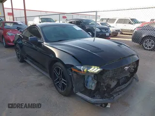 2019 Ford Mustang EcoBoost with VIN 1FA6P8TH1K5168568, listed as a IAAI auction lot 41681821 with 116,302 mi miles and . Bid and sale history available at carsss.com. Image 13.