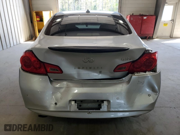 2012 Infiniti G37 x with VIN JN1CV6AR6CM971096, listed as a Copart auction lot 52460135 with 167,615 mi miles and Salvage Title. Bid and sale history available at DreamBid. Image 6.