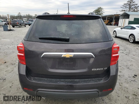 2016 Chevrolet Equinox LT with VIN 2GNALCEKXG6164453, listed as a Copart auction lot 47832975 with 152,056 mi miles and Salvage Title. Bid and sale history available at carsss.com. Image 6.