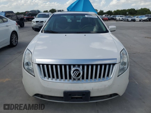 2010 Mercury Milan Hybrid with VIN 3MEDM0L37AR646180, listed as a Copart auction lot 59653454 with 153,219 mi miles and Salvage Title. Bid and sale history available at carsss.com. Image 5.