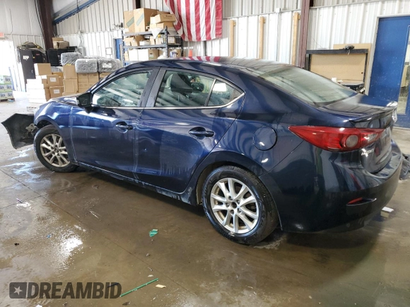 2015 Mazda 3 i Touring with VIN 3MZBM1V70FM163064, listed as a Copart auction lot 61432154 with 126,929 mi miles and Salvage title. Bid and sale history available at DreamBid. Image 2.