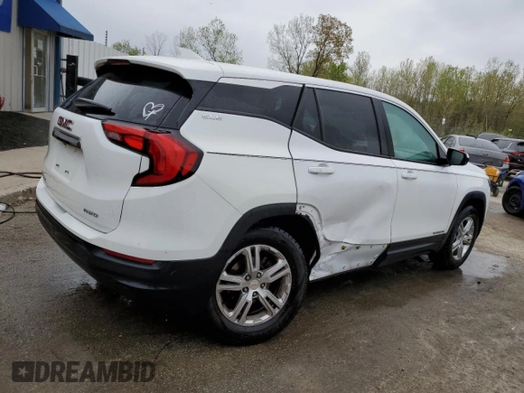 2018 GMC Terrain SLE z VIN 3GKALTEV5JL276569, wystawiony jako Copart lot #53638445 z przebiegiem 93 209 mil mil oraz Szkoda całkowita • Salvage title. Historia ofert i sprzedaży dostępna na DreamBid. Obrazek 3.
