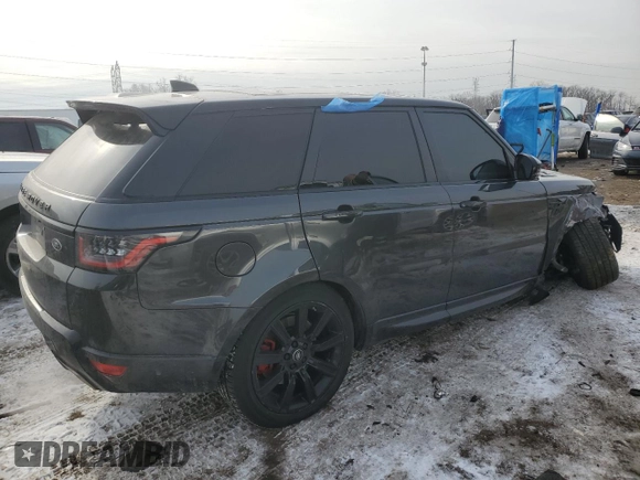 2019 Land Rover Range Rover Sport HST with VIN SALWS2SU3KA863610, listed as a Copart auction lot 44800065 with 62,469 mi miles and Clean title. Bid and sale history available at DreamBid. Image 3.
