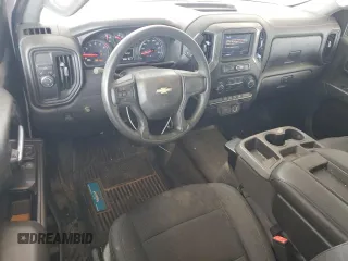 2020 Chevrolet Silverado 1500 Work Truck with VIN 3GCNWAEF6LG301444, listed as a Copart auction lot 52335005 with 90,210 mi miles and Clean Title. Bid and sale history available at carsss.com. Image 8.