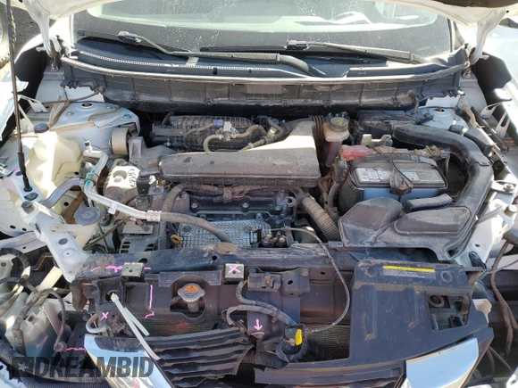 2017 Nissan Rogue SV with VIN KNMAT2MV5HP526382, listed as a Copart auction lot 49167525 with 144,337 mi miles and Salvage Title. Bid and sale history available at carsss.com. Image 12.