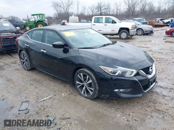 2017 Nissan Maxima Platinum with VIN 1N4AA6AP4HC432204, listed as a IAAI auction lot 41714033 with 203,961 mi miles and . Bid and sale history available at DreamBid. Image 1.