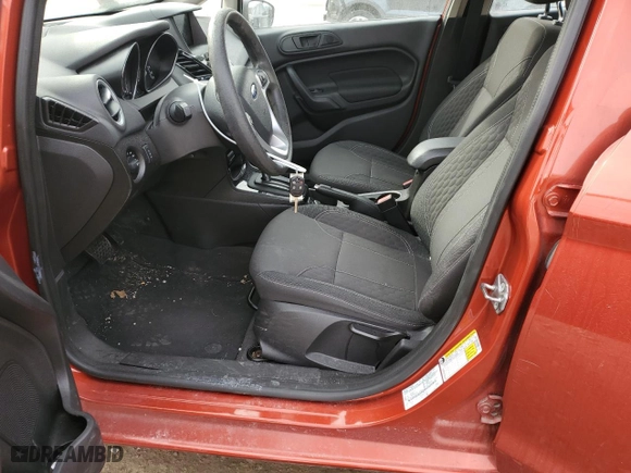 2019 Ford Fiesta SE with VIN 3FADP4EJ4KM126471, listed as a Copart auction lot 43363425 with 38,532 mi miles and Salvage Title. Bid and sale history available at carsss.com. Image 7.
