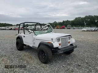 1990 Jeep Wrangler "S" with VIN 2J4FY19E6LJ528040, listed as a Copart auction lot 70989084 with 176,416 mi miles and Salvage Title. Bid and sale history available at carsss.com. Image 11.