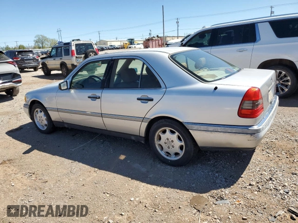 1995 Mercedes-Benz C with VIN WDBHA28E7SF255142, listed as a Copart auction lot 68411704 with 334,000 mi miles and Salvage Title. Bid and sale history available at carsss.com. Image 2.