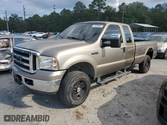 2006 Ford Super Duty F-250 XL with VIN 1FTSX21536ED26154, listed as a Copart auction lot 73336954 with 140,752 mi miles and Salvage Title. Bid and sale history available at carsss.com. Image 1.