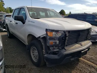 2022 Chevrolet Silverado 1500 Work Truck with VIN 3GCPAAEK1NG647179, listed as a Copart auction lot 59963564 with 15,204 mi miles and Salvage Title. Bid and sale history available at DreamBid. Image 4.