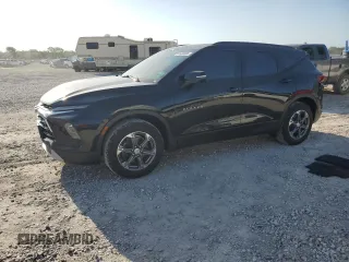 2023 Chevrolet Blazer LT with VIN 3GNKBJRSXPS173032, listed as a Copart auction lot 61680505 with 55,620 mi miles and Salvage title. Bid and sale history available at DreamBid. Image 1.