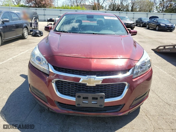 2015 Chevrolet Malibu LT with VIN 1G11C5SLXFF320313, listed as a Copart auction lot 53520525 with 90,557 mi miles and Salvage Title. Bid and sale history available at carsss.com. Image 5.