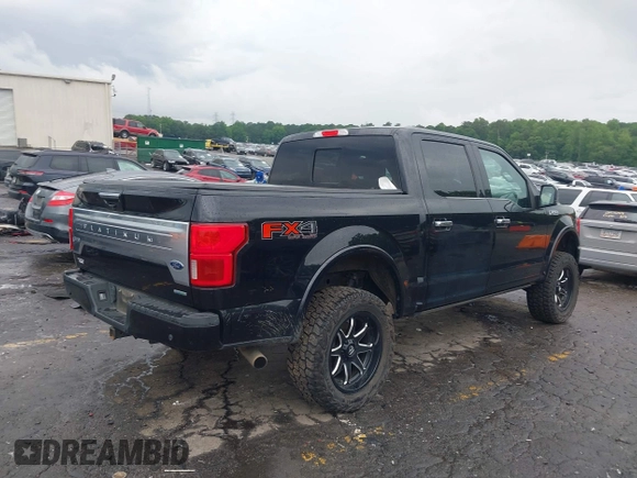 2020 Ford F-150 XL with VIN 1FTEW1E48LFB47125, listed as a IAAI auction lot 42365659 with 62,259 mi miles and . Bid and sale history available at DreamBid. Image 4.