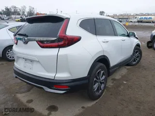 2022 Honda CR-V EX with VIN 5J6RW1H5XNL001023, listed as a IAAI auction lot 41712157 with 26,141 mi miles. Bid and sale history available at carsss.com. Image 4.