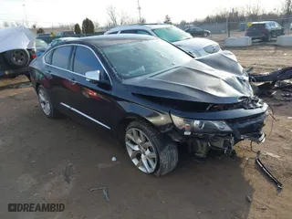 2015 Chevrolet Impala LTZ with VIN 1G1165S38FU118699, listed as a IAAI auction lot 41738530 with 124,824 mi miles. Bid and sale history available at carsss.com. Image 1.