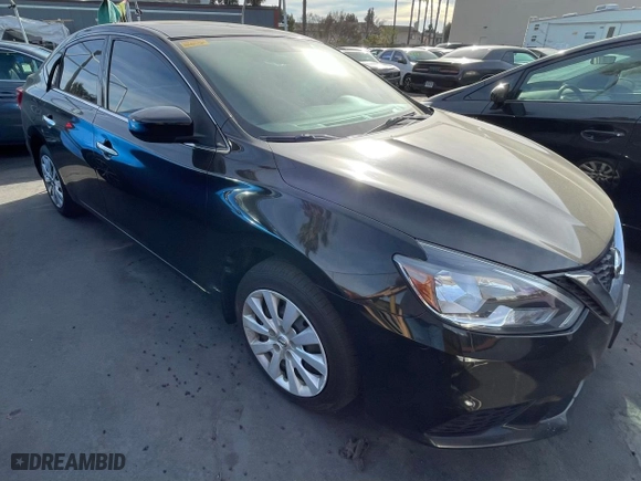 2019 Nissan Sentra S with VIN 3N1AB7AP2KY255070, listed as a Copart auction lot 48439115 with 101,898 mi miles and Clean Title. Bid and sale history available at carsss.com. Image 1.