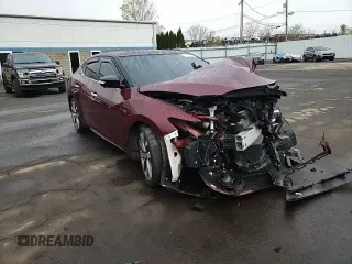 2020 Nissan Maxima Platinum with VIN 1N4AA6FV7LC368384, listed as a Copart auction lot 54126325 with Not Provided miles and Salvage Title. Bid and sale history available at DreamBid. Image 13.