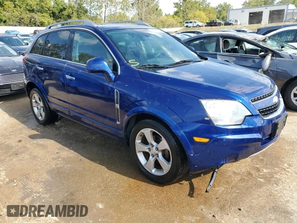 2013 Chevrolet Captiva Sport LTZ with VIN 3GNAL4EK9DS545861, listed as a Copart auction lot 68501213 with 122,980 mi miles and Salvage Title. Bid and sale history available at DreamBid. Image 4.
