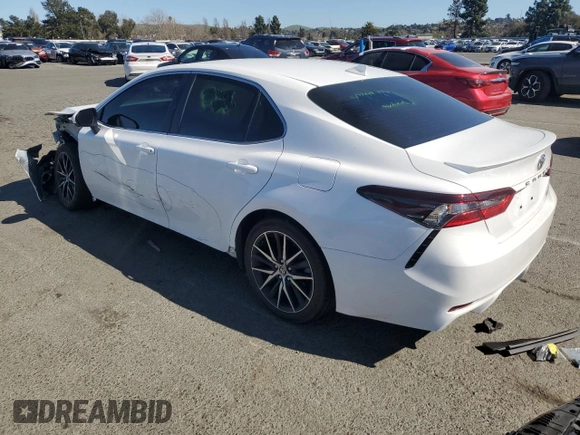 2023 Toyota Camry SE with VIN 4T1G11AK2PU799683, listed as a Copart auction lot 48240755 with 32,331 mi miles and Salvage Title. Bid and sale history available at DreamBid. Image 2.