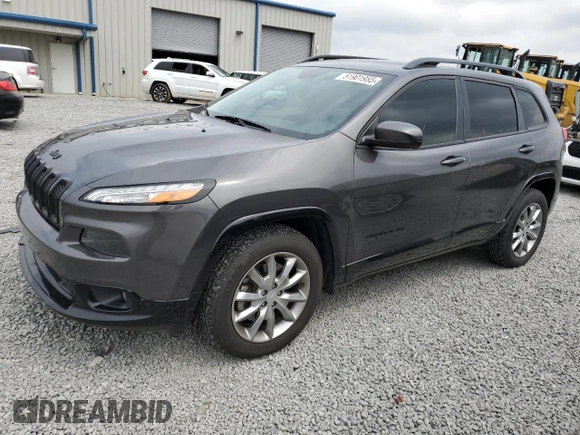 2018 Jeep Cherokee Latitude Tech Connect with VIN 1C4PJMCB3JD601283, listed as a Copart auction lot 51901955 with 83,467 mi miles and Salvage title. Bid and sale history available at DreamBid. Image 1.