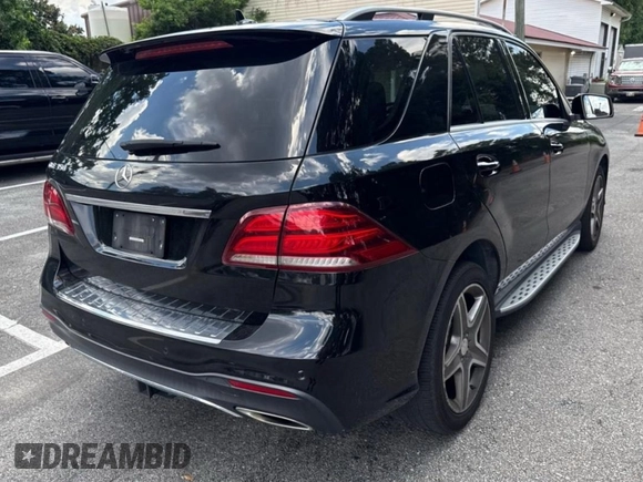 2016 Mercedes-Benz GLE 350 with VIN 4JGDA5JB8GA698059, listed as a Copart auction lot 64907155 with 206,198 mi miles and Clean title. Bid and sale history available at DreamBid. Image 4.
