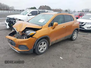 2017 Chevrolet Trax LT with VIN 3GNCJLSB2HL160221, listed as a IAAI auction lot 41187933 with 150,318 mi miles and . Bid and sale history available at DreamBid. Image 21.
