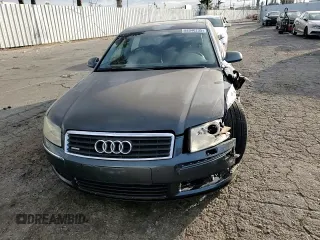 2004 Audi A8 L with VIN WAUML44E74N001111, listed as a Copart auction lot 88940235 with 220,191 mi miles and Salvage Title. Bid and sale history available at carsss.com. Image 10.