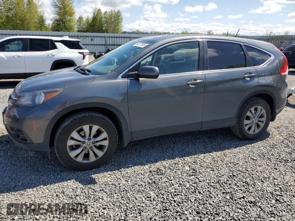 2013 Honda CR-V EX with VIN 5J6RM4H57DL002586, listed as a Copart auction lot 54277565 with 129,164 mi miles and Salvage Title. Bid and sale history available at carsss.com. Image 1.